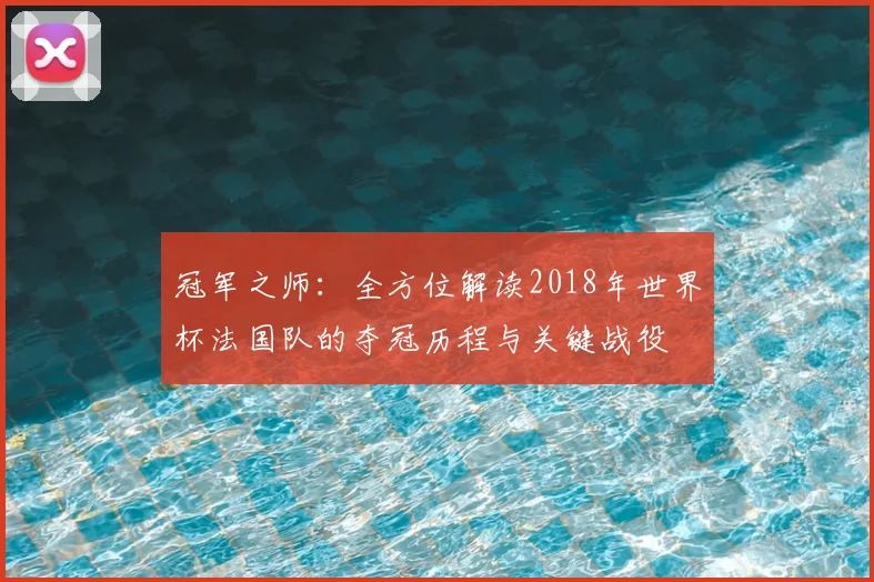 冠军之师：全方位解读2018年世界杯法国队的夺冠历程与关键战役