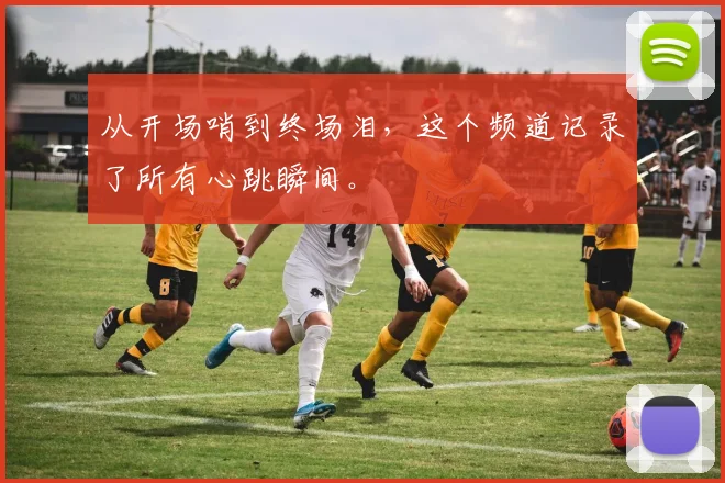 从开场哨到终场泪,这个频道记录了所有心跳瞬间。