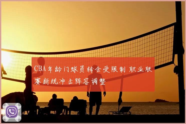 CBA年龄门球员转会受限制 职业联赛新规冲击阵容调整