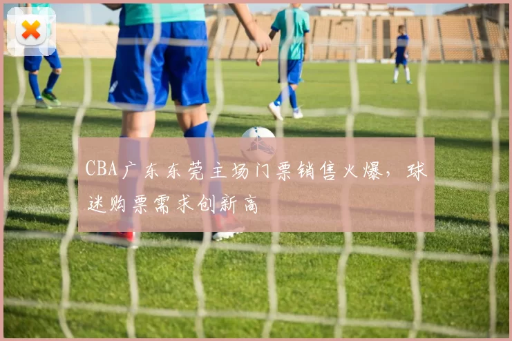 CBA广东东莞主场门票销售火爆，球迷购票需求创新高