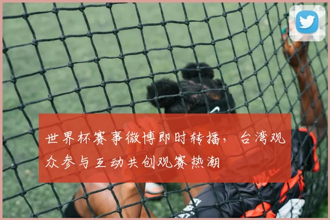 世界杯赛事微博即时转播,台湾观众参与互动共创观赛热潮