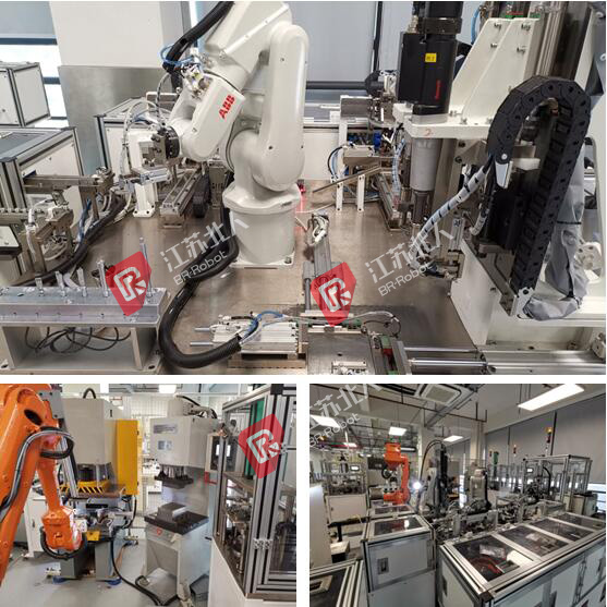 Flexible automated assembly line