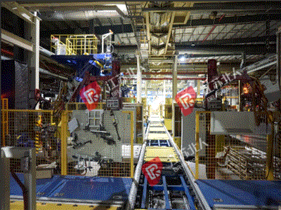 Excavator cockpit automated production line